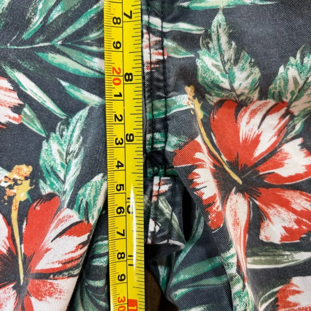 AEROPOSTALE Mens Shorts‎ 29 Tropical Floral Cotton Chino Casual Summer